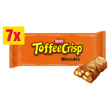 Toffee Crisp Biscuit Bar 7 Pack Multipack 130.9g