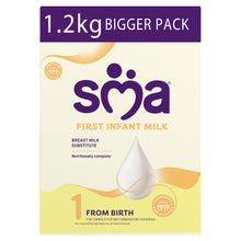 SMA ® 1 First Infant Baby Milk Formula Powder from birth 1.2 kg