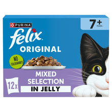 Felix FELIX Original Senior Mixed Selection in Jelly Wet Cat Food 12x85g