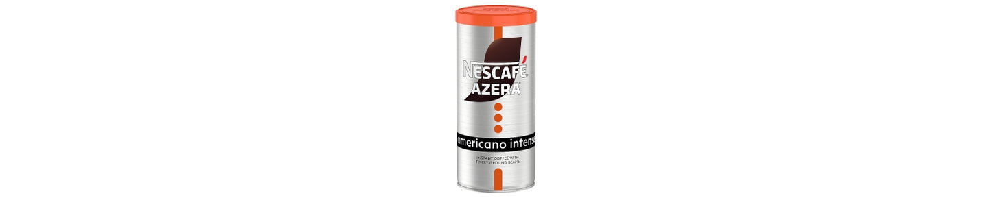 Nescafe Azera Americano Intense Instant Coffee with Finely Ground Beans 140g