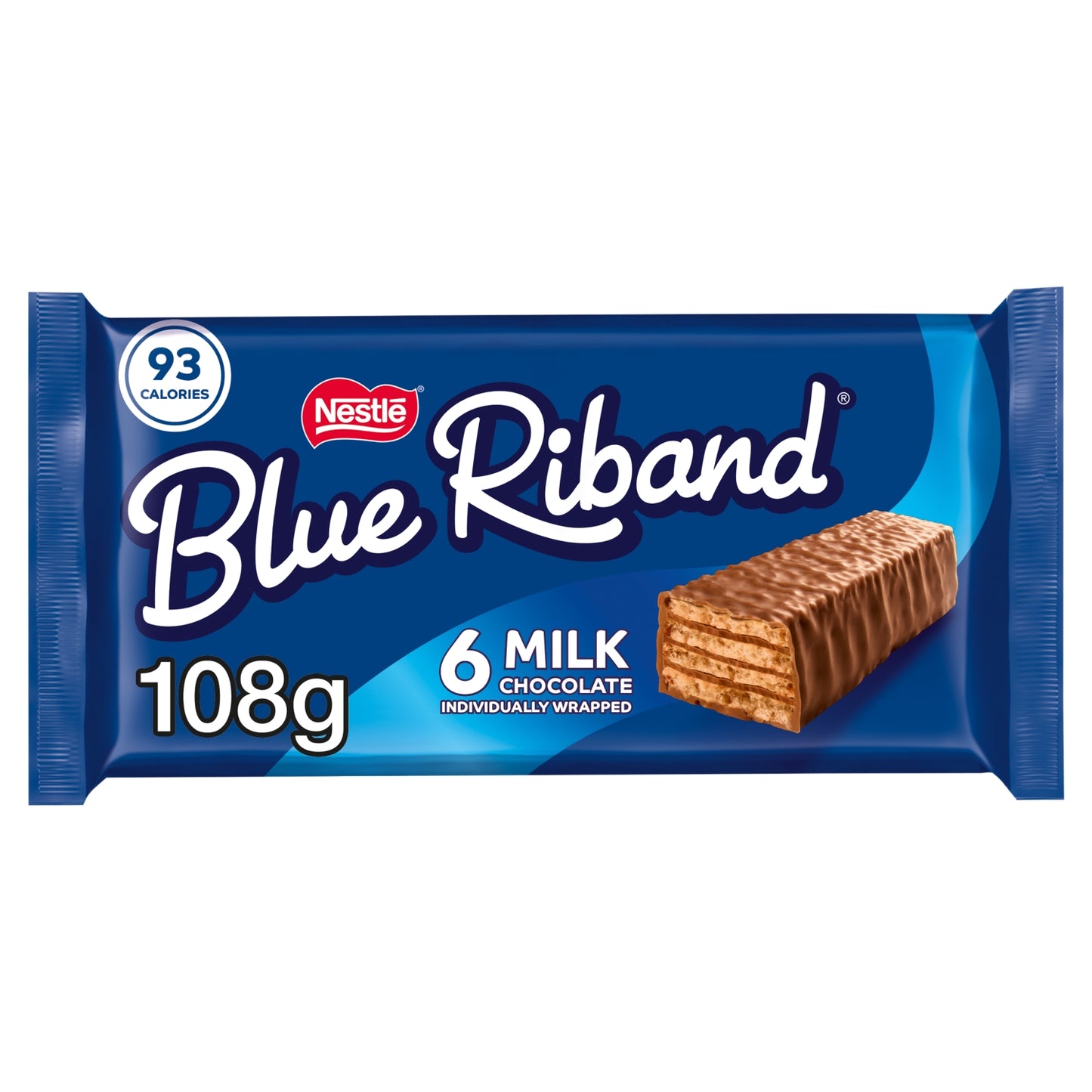 Blue Riband Wafer Biscuit 6 Pack Multipack 108g