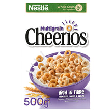 Nestle Cheerios Multigrain Hoop Breakfast Cereal 500g
