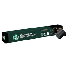 Starbucks Ristretto by NESPRESSO, Dark Roast Coffee Capsules, 57g box of 10