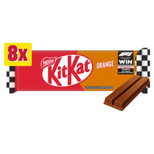 KitKat F1 2 Finger Orange Chocolate Biscuit Bar 8 Pack Multipack 165.6g