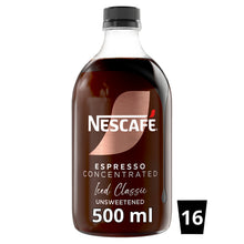 Nescafé Iced Coffee Espresso Concentrated Unsweetened 500ml