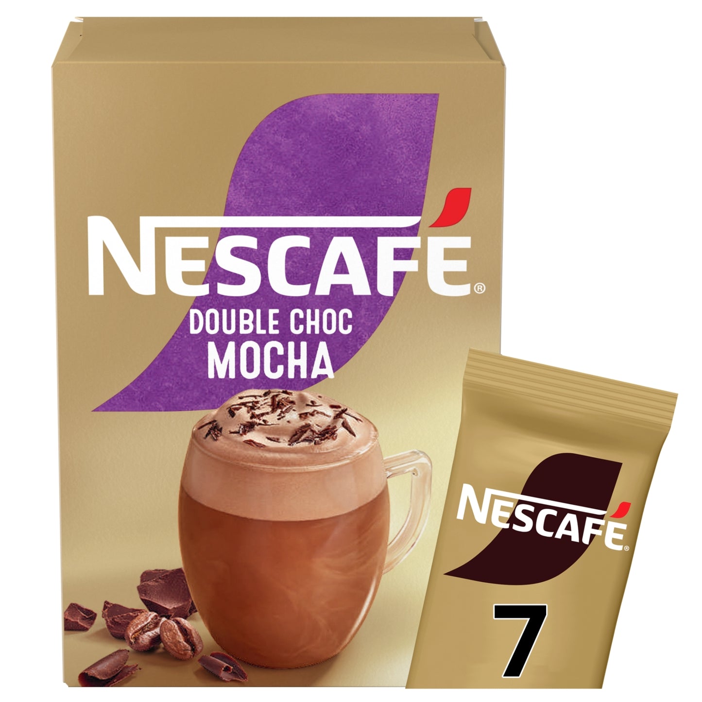 Nescafé Double Choc Mocha Instant Coffee 7 x 20.9g Sachets