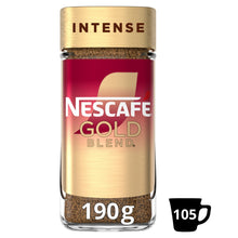 Nescafé Gold Blend Intense Instant Coffee 190g