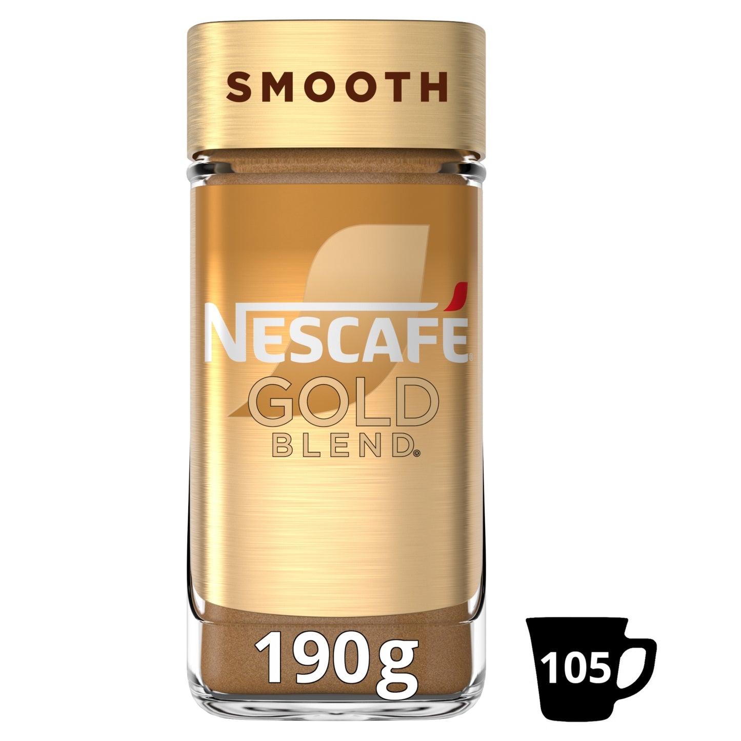 Nescafé Gold Blend Smooth Instant Coffee 190g