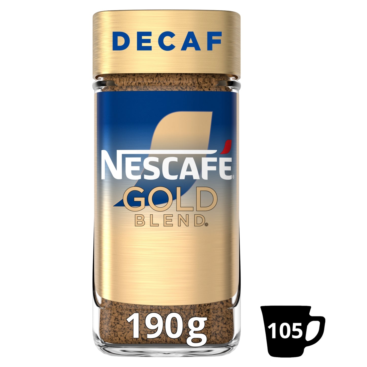 Nescafé Nescafe Gold Blend Decaf Instant Coffee 190g