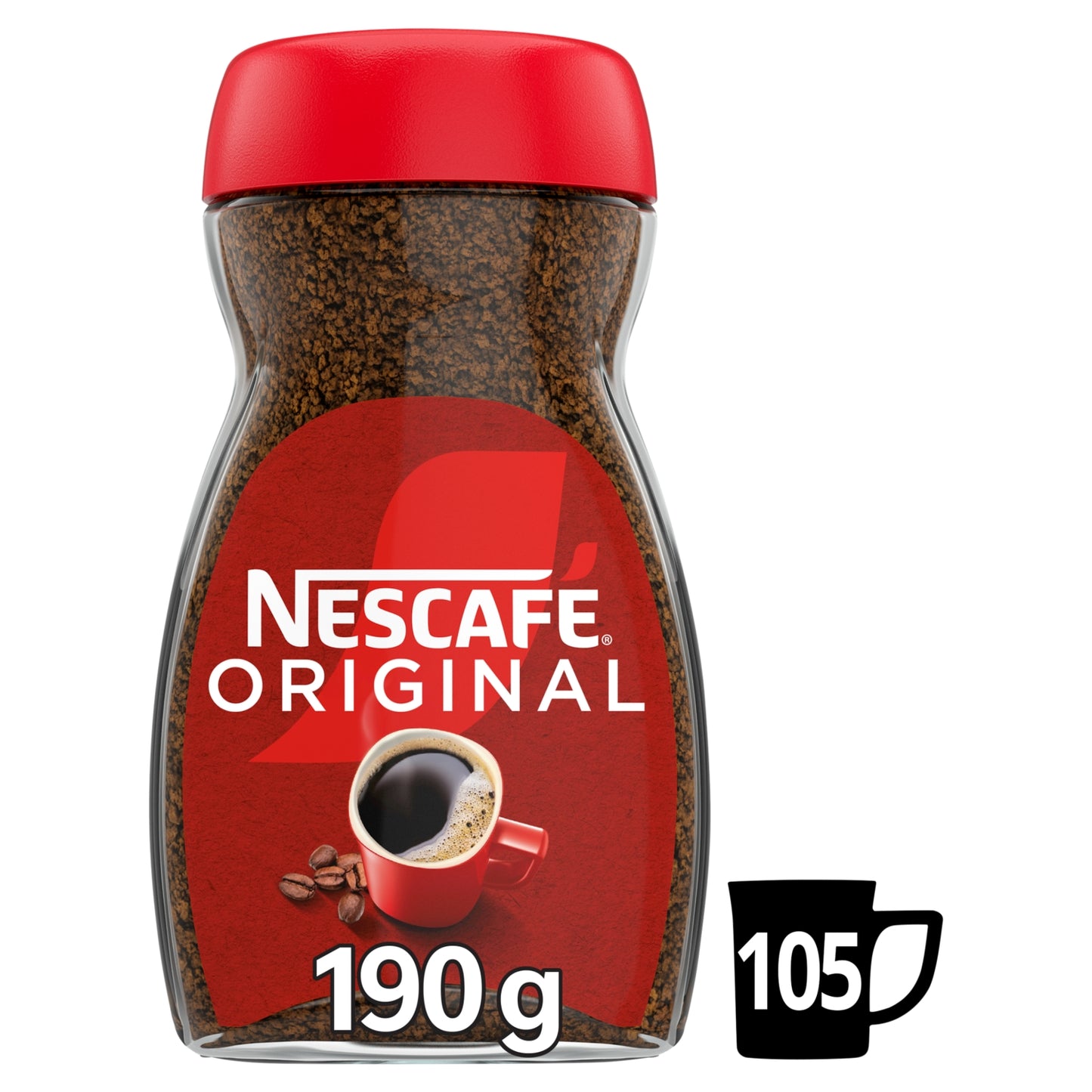 Nescafé Nescafe Original Instant Coffee 190g