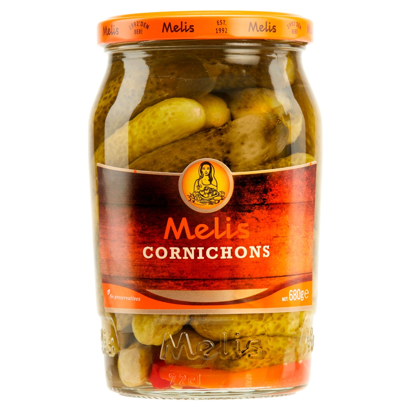 Melis Cornichons 680g