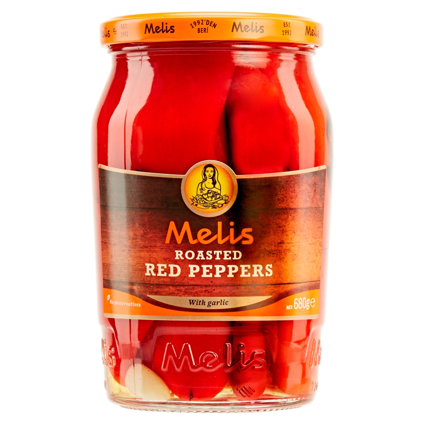Melis Roasted Red Peppers 680g