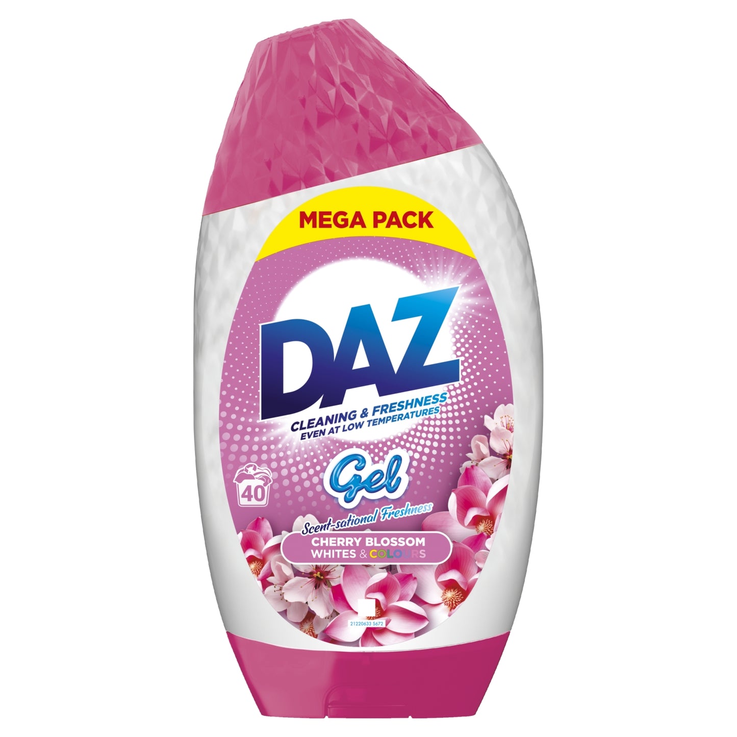 Daz Cherry Blossom Whites & Colours Gel 1400ml