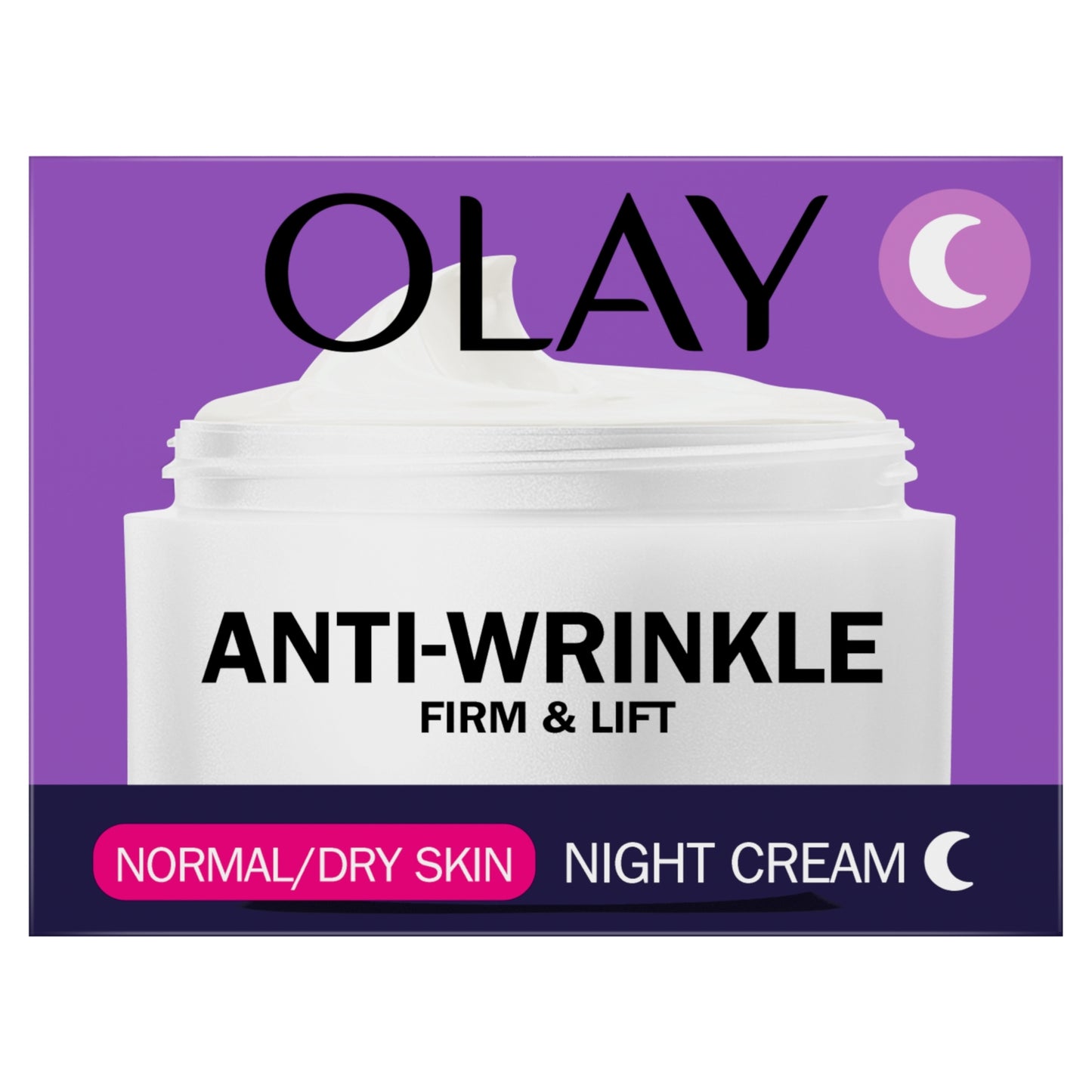 Olay Anti-Wrinkle Firm & Lift Night Cream, For Fine Lines & Wrinkles,50ml