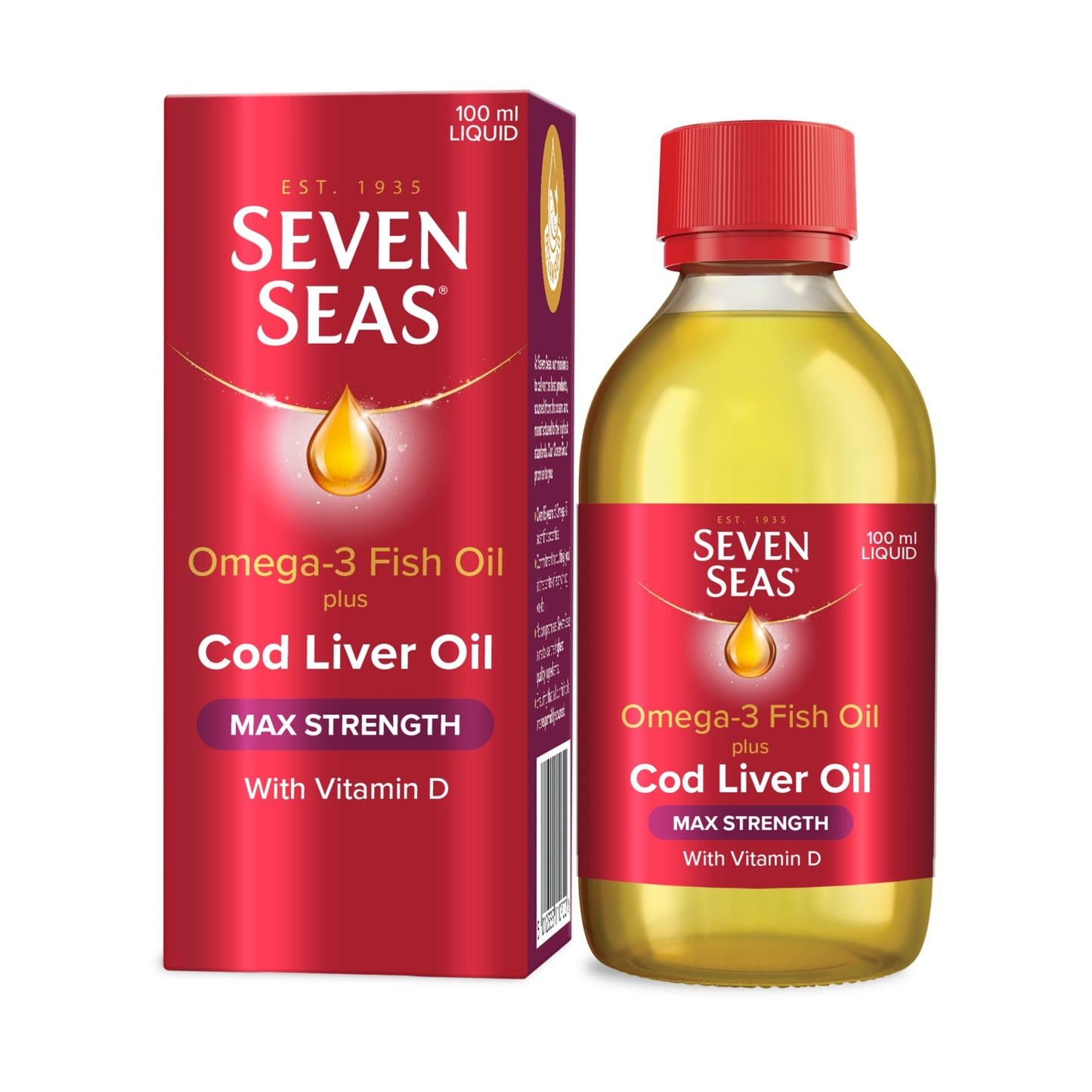 Seven Seas Omega-3 Cod Liver Oil Max Strength