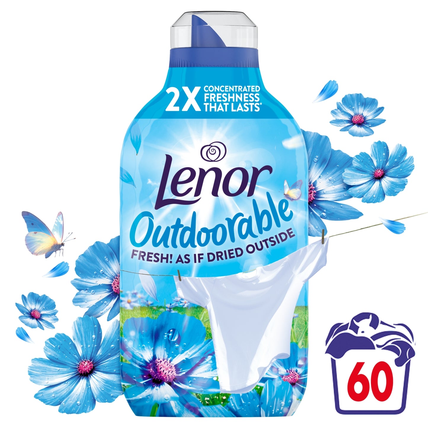 Lenor Outdoorable Spring Awakening Fabric Conditioner 60 Washes