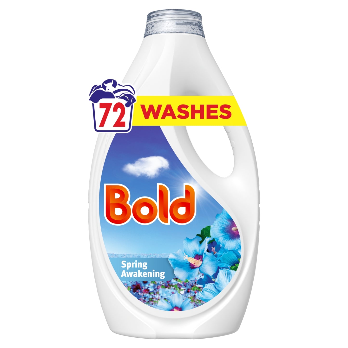 Bold Liquid Laundry Detergent Gel 72 Washes