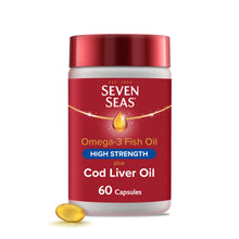 Seven Seas Omega-3 Fish Oil High Strength Plus Cod Liver Oil
