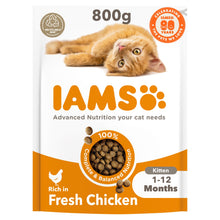 Iams Advanced Nutrition Kitten Dry Cat Food Chicken 800g