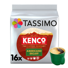 Tassimo Kenco Americano Decaff Coffee Pods x16
