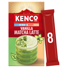 Kenco Iced Hot Vanilla Matcha Latte Sachets x8