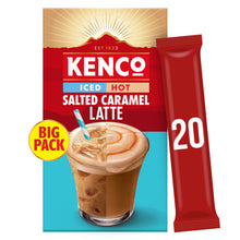 Kenco Iced Hot Salted Caramel Latte Instant Coffee Sachets x20
