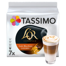 Tassimo L'OR Caramel Latte Macchiato Coffee Pods x7