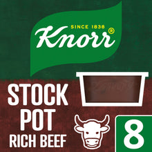 Knorr Rich Beef Stock Pots 8x 28 g