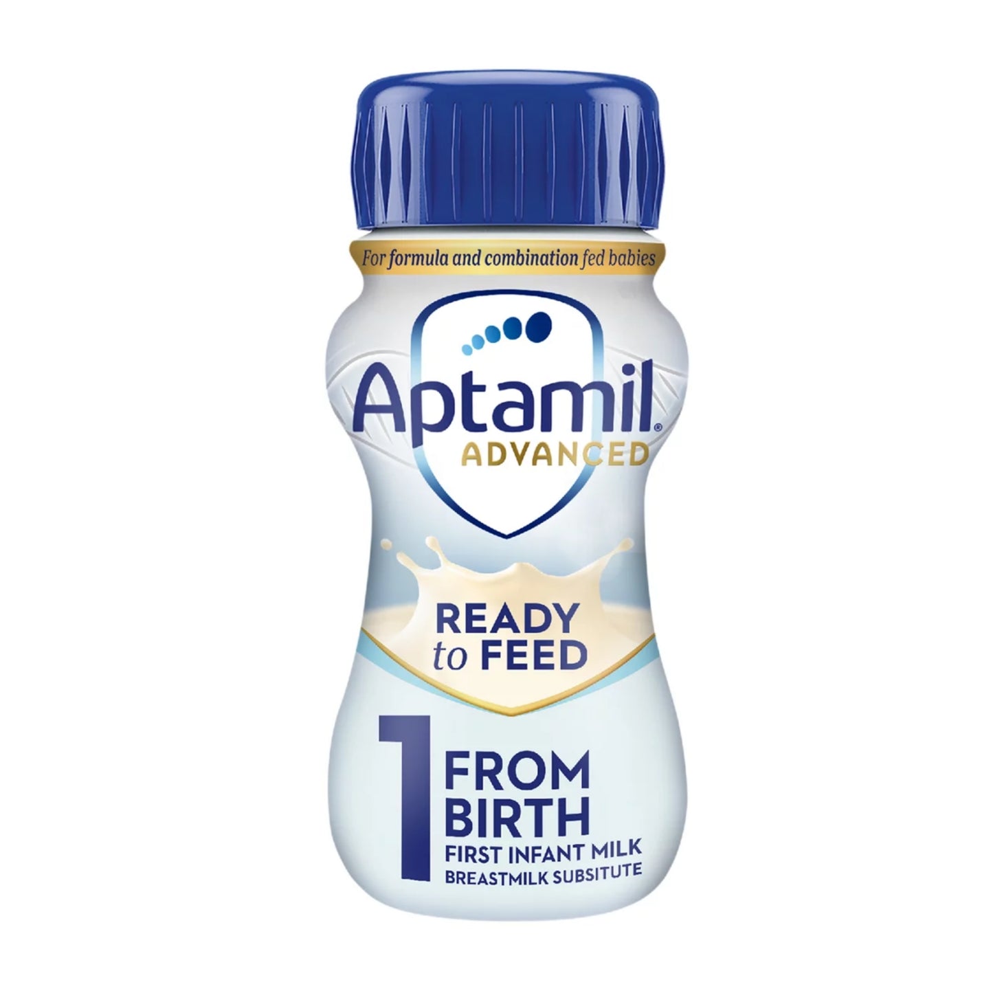 Aptamil Advanced 1 First Baby Milk Liquid Formula, From Birth, 200ml