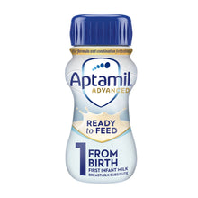 Aptamil Advanced 1 First Baby Milk Liquid Formula, From Birth, 200ml