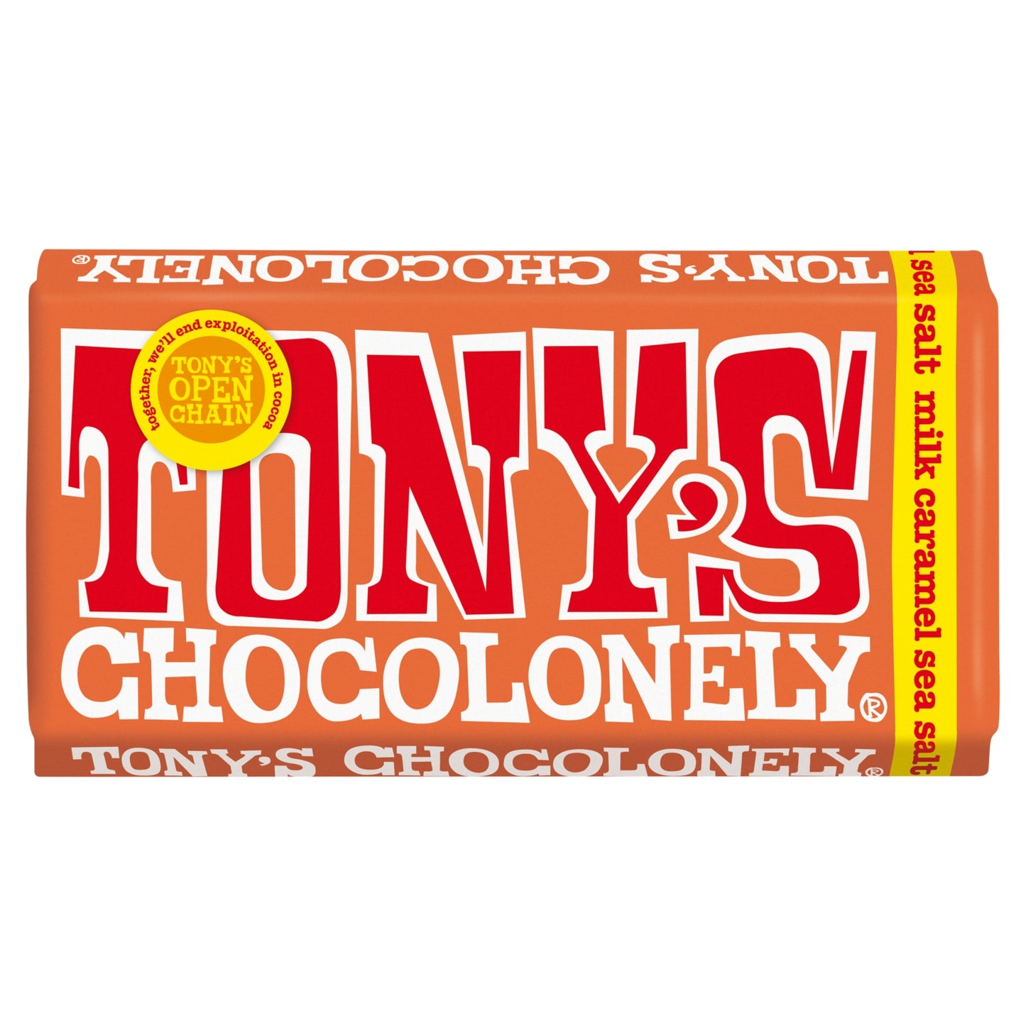 Tony's Chocolonely Caramel Sea Salt Milk 180g
