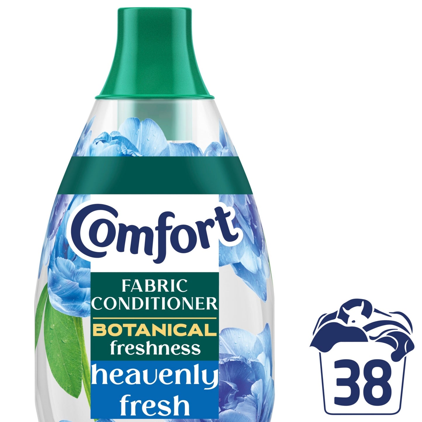 Comfort Botanical Heavenly Fresh Fabric Conditioner 570 ml (38 washes)