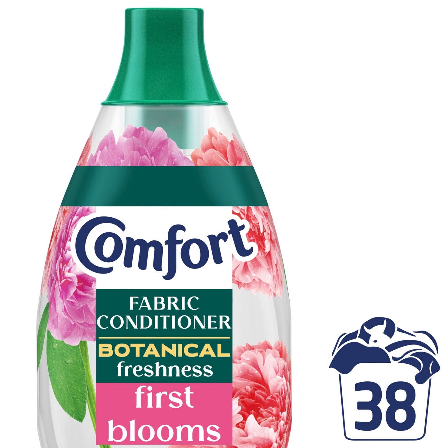 Comfort Botanical First Blooms Fabric Conditioner 570 ml (38 washes)