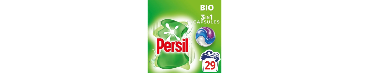 Persil 3 in 1 Washing Capsules Bio 29 washes