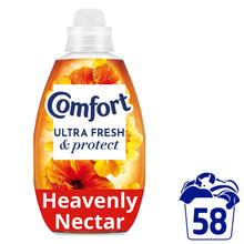 Comfort Ultra Fresh & Protect Fabric Conditioner Heavenly Nectar 58 washes (870 ml)