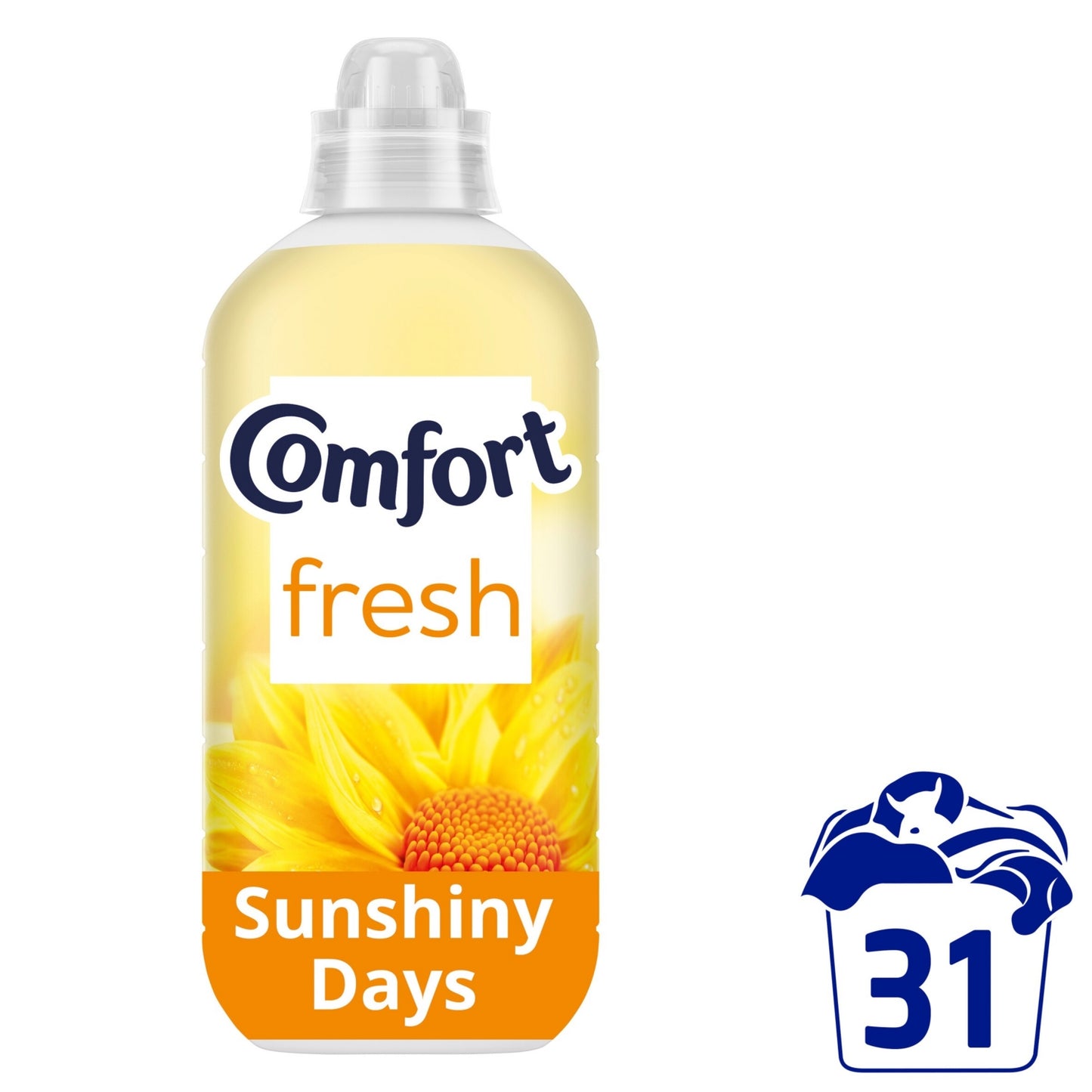 Comfort Fresh Sunshiny Days Fabric Conditioner 31 washes (930 ml)
