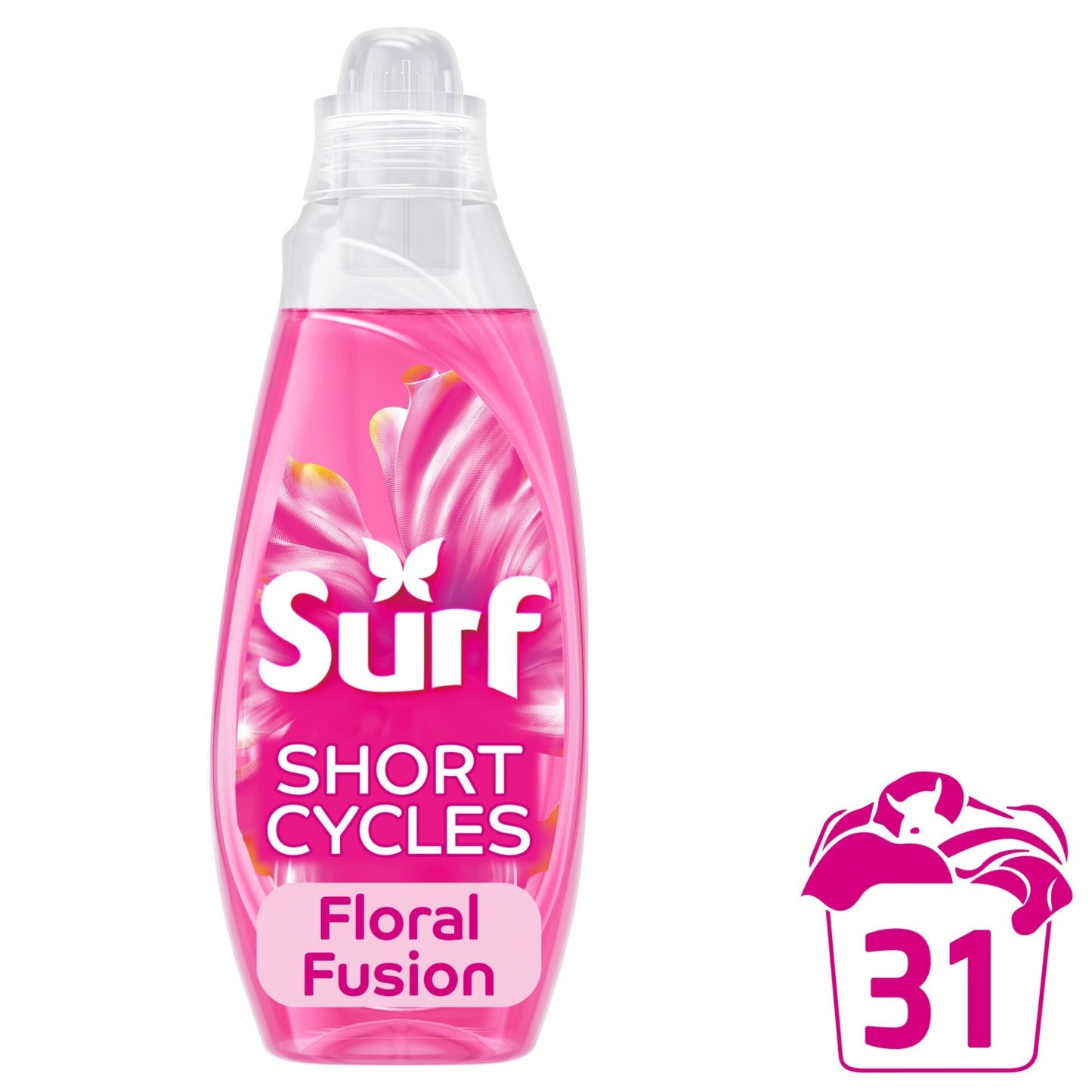Surf Magnifi-Scent Wash Floral Fusion Laundry Liquid 837 ml (31 Washes)