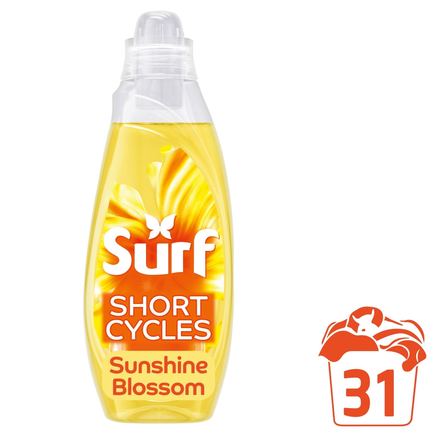 Surf Magnifi-Scent Wash Sunshine Blossom Laundry Liquid 837 ml (31 Washes)