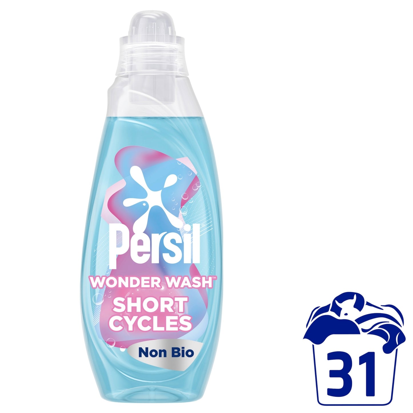 Persil Wonder Wash Sensitive* Non Bio Liquid Detergent 31 washes (837 ml)