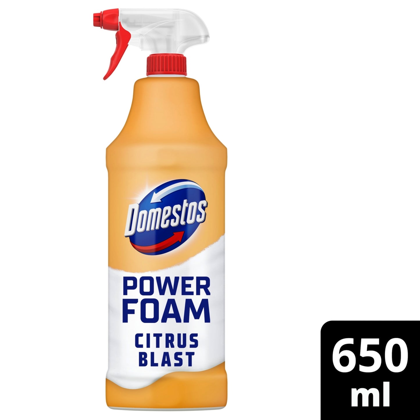 Domestos Power Foam Citrus Blast Toilet & Bathroom Cleaner Spray 650 ml