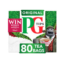 PG Tips 80 Original Tea Bags 232g