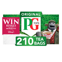 PG Tips Original Black Tea 210 Tea Bags
