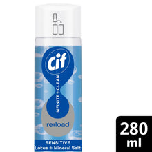 Cif Infinite Clean Sensitive Lotus & Mineral Salt All in One Cleaner Reload 280 ml
