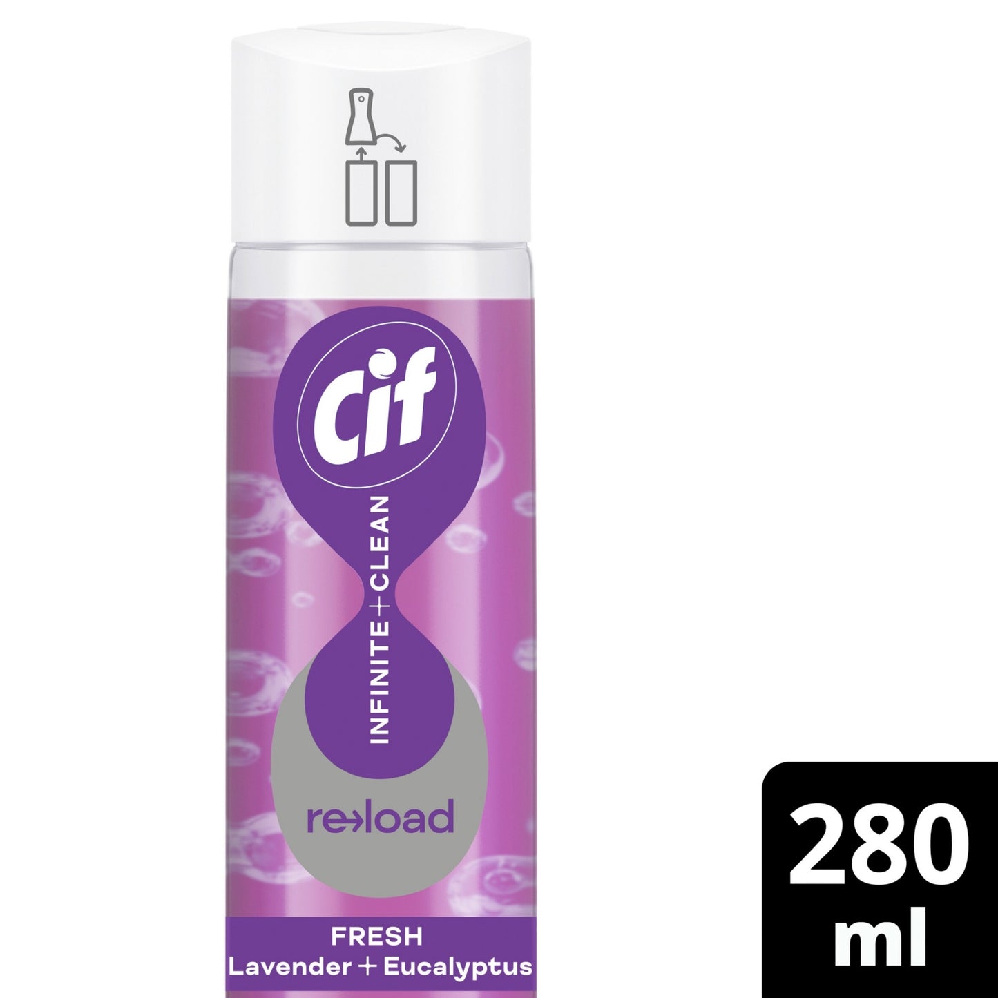 Cif Infinite Clean Lavender & Eucalyptus All in One Cleaner Reload 280 ml
