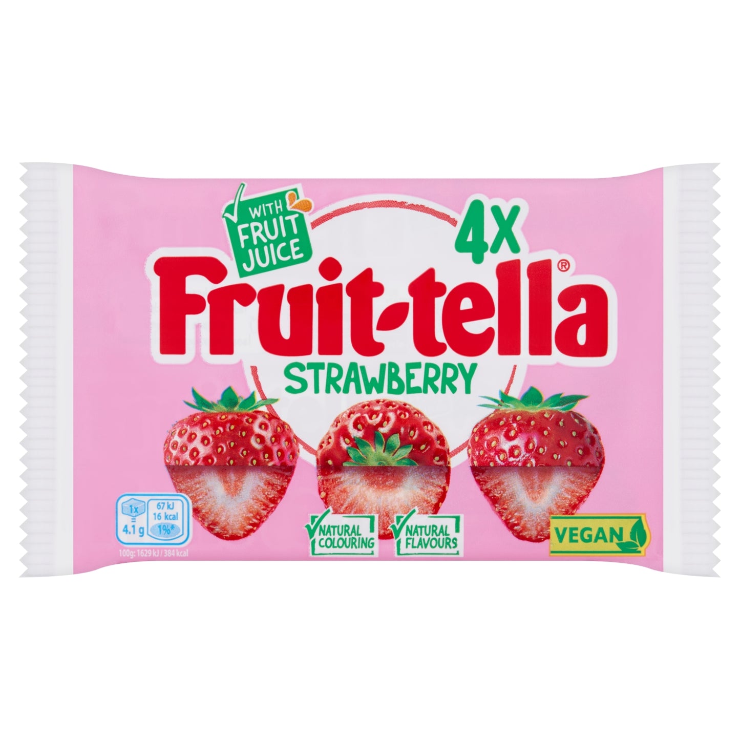 Fruit-tella Strawberry 4 x 41g