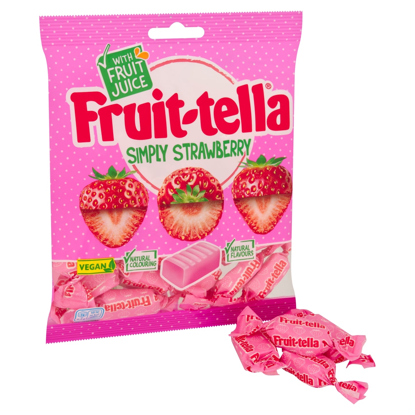 Fruit-tella Simply Strawberry 135g
