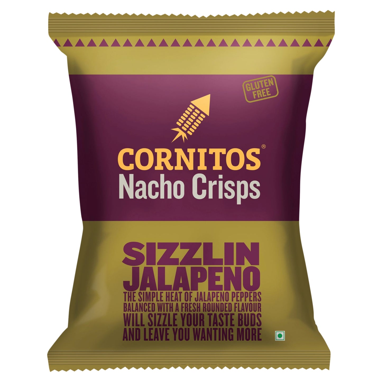 Cornitos Sizzlin Jalapeno Nacho Crisps 55g