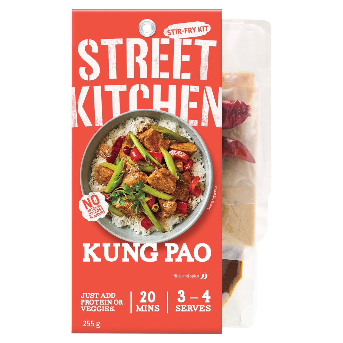 Street Kitchen Asian Stir-Fry Kit Kung Pao Chicken 255g