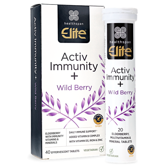 Healthspan Elite Activ Immunity + (40 effervescent tablets)