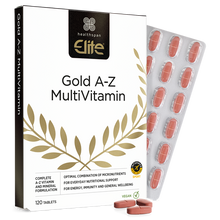 Healthspan Elite Gold A−Z Multivitamin (120 tablets)